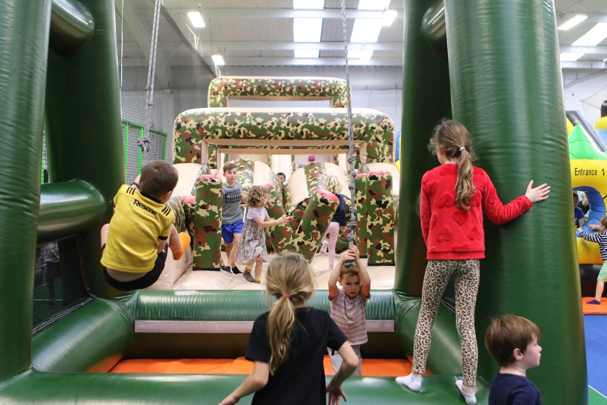 Army Inflatable Jumping Castle